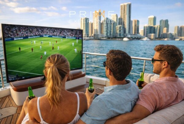 Prime Luxury Rentals - Watch the FIFA World Cup in Miami from a Yacht