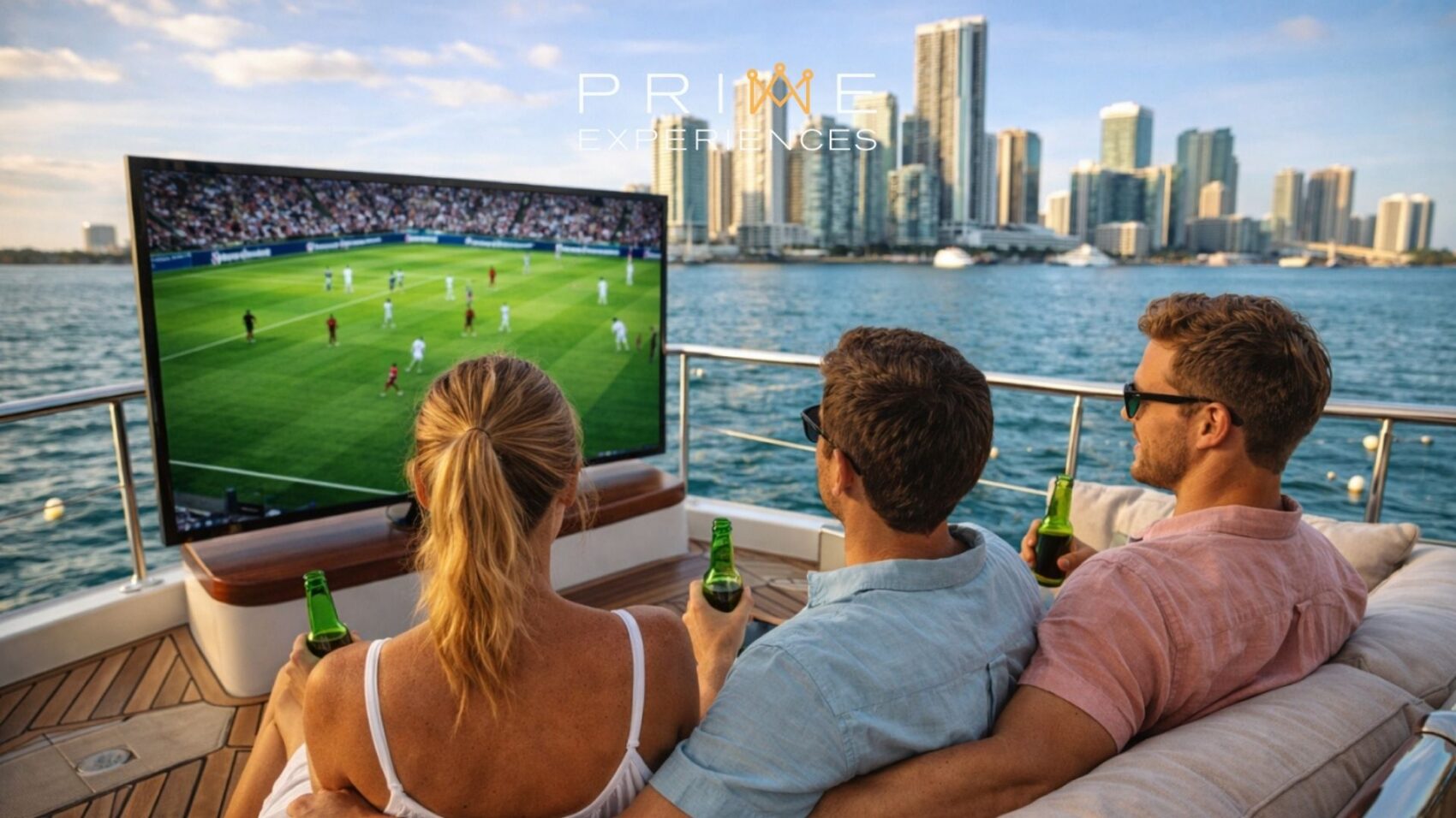 Prime Luxury Rentals - Watch the FIFA World Cup in Miami from a Yacht