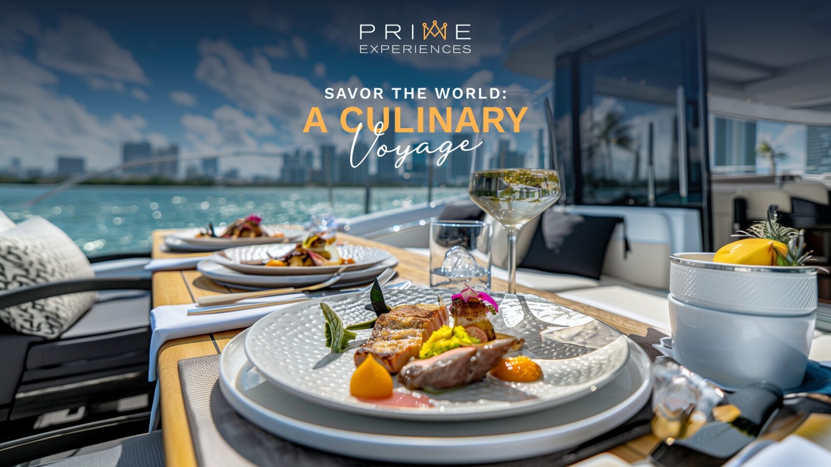 Prime Luxury Rentals - Savor the World: A Culinary Voyage